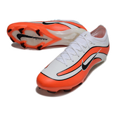 Chuteira Campo Nike Air Zoom Mercurial Vapor 16 Elite FG Cinza e Laranja
